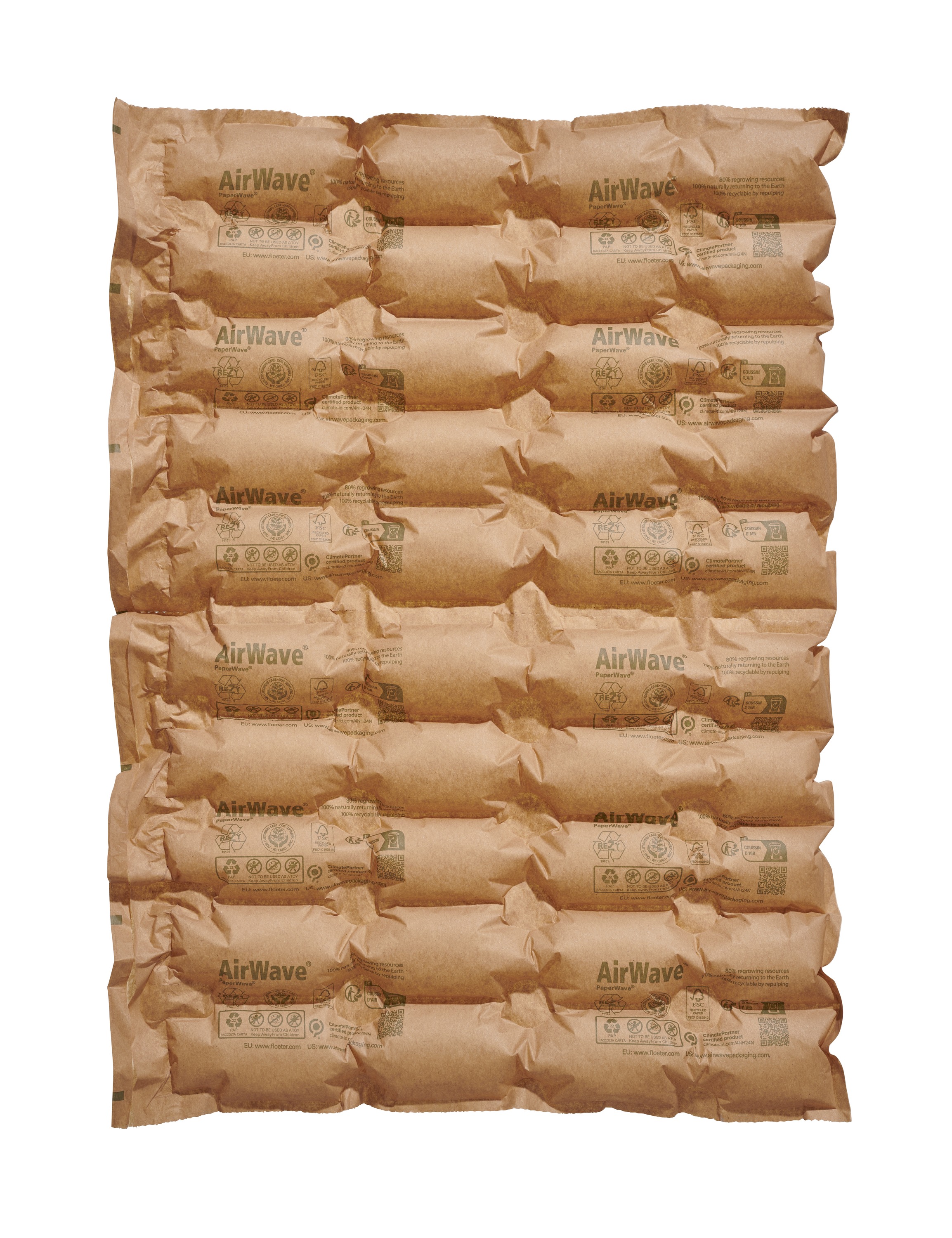 PaperWave Typ 8.3 - Medium 4 chamber air cushion wrapper